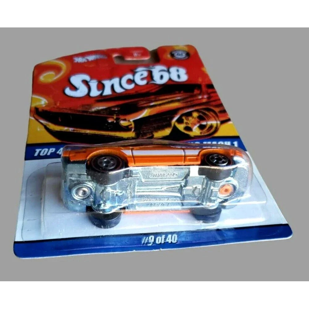 2008 Hot Wheels '70 FORD MUSTANG MACH I Since '68 TOP 40 Orange 1:64 #M1544 MOC